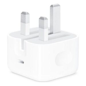 Apple 20W USB-C 3 Pin Original Power Adapter – White