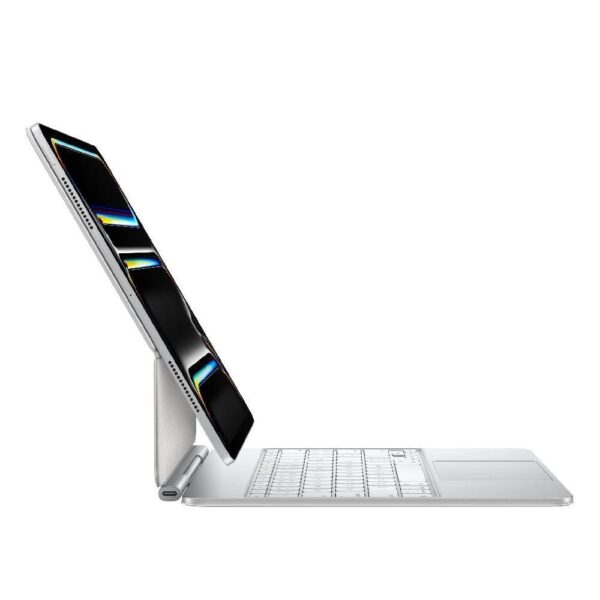 Apple Magic English & Arabic Keyboard for iPad Pro 11-inch M4, MWR03AB/A -White - Image 5