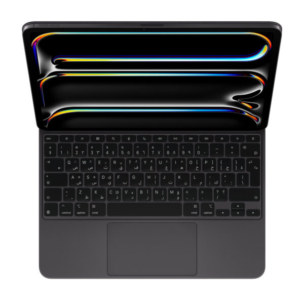 Apple Magic English & Arabic Keyboard for iPad Pro 11-inch M4, MWR23AB/A -Black