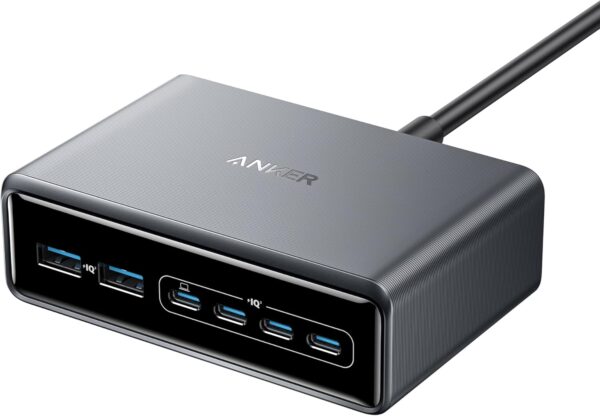 Anker Prime Charger (200W, 6 Ports, GaN) and Anker Prime Silver - Image 7