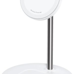 Anker MagGo Wireless Charger (2-in-1, Stand) Qi2 Compatible Magnetic 2-in-1 Wireless Charging Station