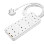 Momax ONEPLUG PD20W 2A1C 8 outlet strip - White