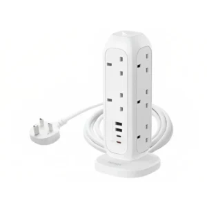 Momax ONEPLUG 11-Outlet Power Strip With USB US11UKW