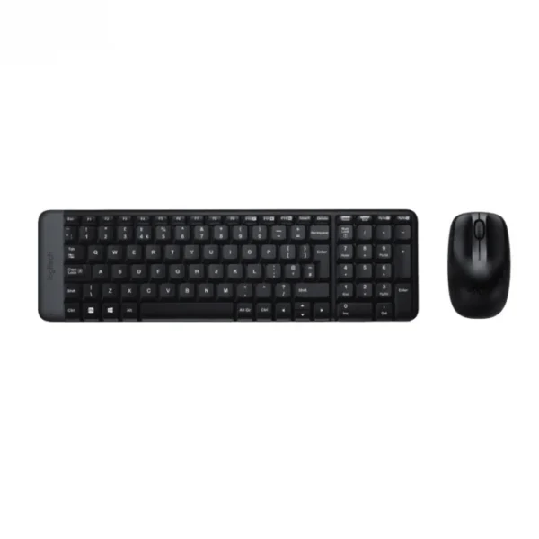 Logitech MK220 Wireless Keyboard and Mouse Combo - Black - Image 2