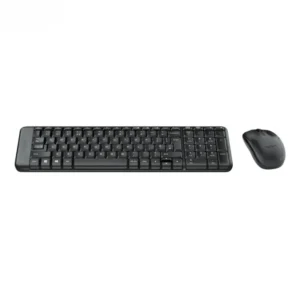 Logitech MK220 Wireless Keyboard and Mouse Combo - Black