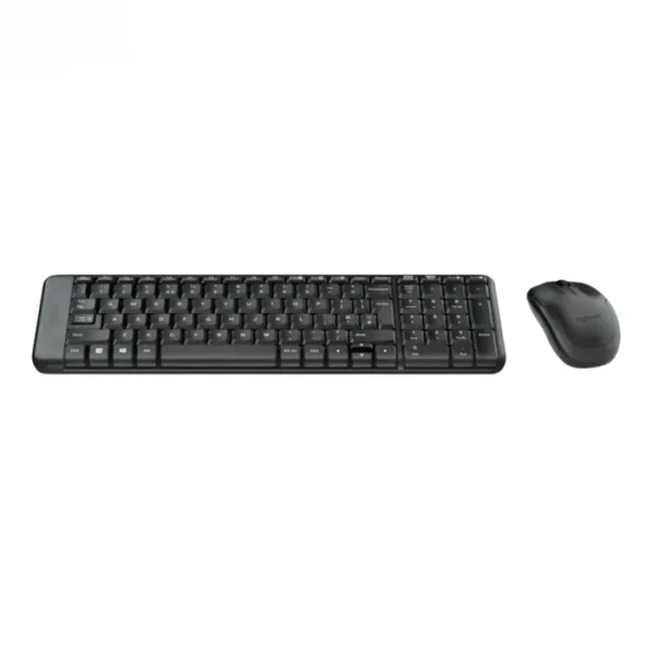 Logitech MK220 Wireless Keyboard and Mouse Combo - Black