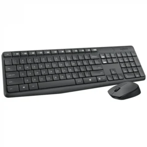 Logitech MK295 Wireless Mouse & Keyboard Combo with Silent Touch Arabic \ English