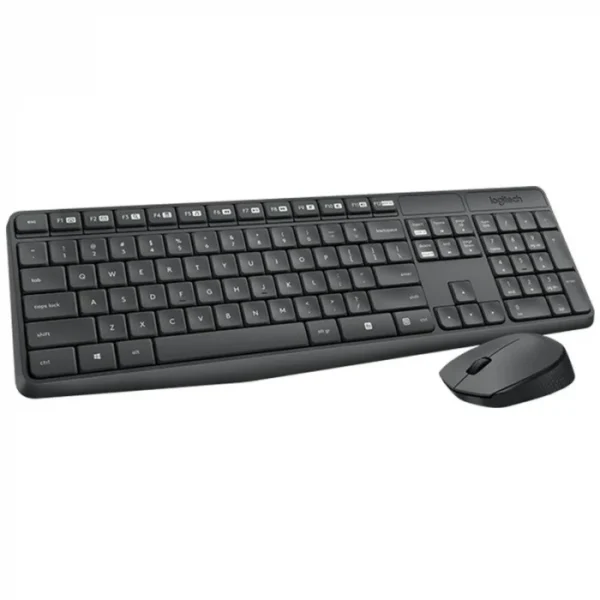 Logitech MK295 Wireless Mouse & Keyboard Combo with Silent Touch Arabic \ English