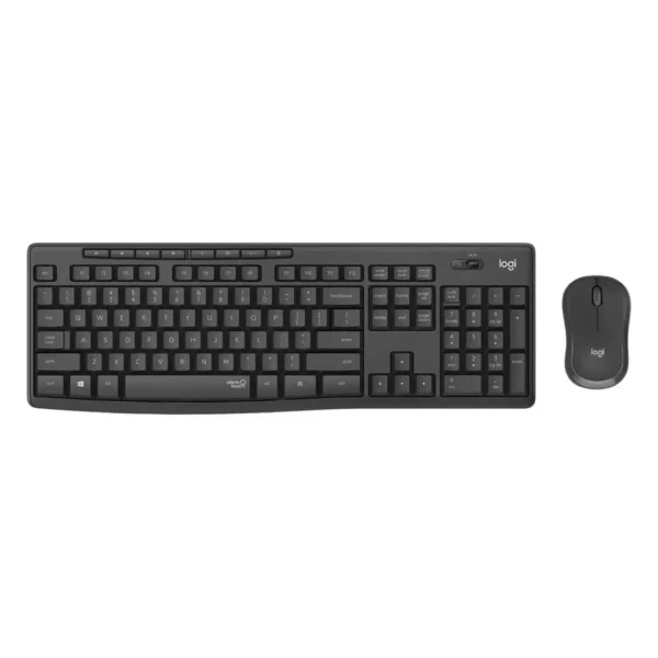 Logitech MK295 Wireless Mouse & Keyboard Combo with Silent Touch Arabic \ English - Image 2