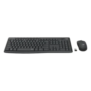 Logitech MK295 Wireless Mouse & Keyboard Combo with Silent Touch Arabic \ English