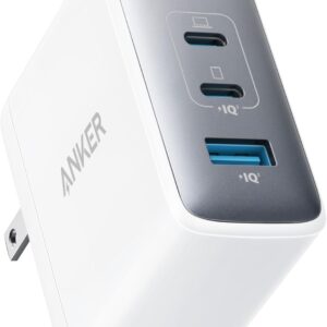 Anker 736 Nano II 100W USB C Charger - Compact, 3-Port GaN Fast Charger
