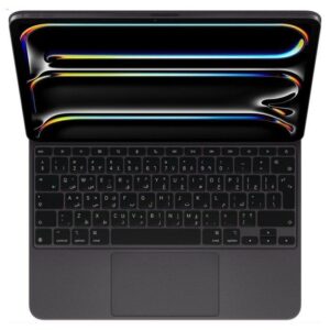 Apple Magic English & Arabic Keyboard for iPad Pro 13-inch M4, MWR53AB/A - Black