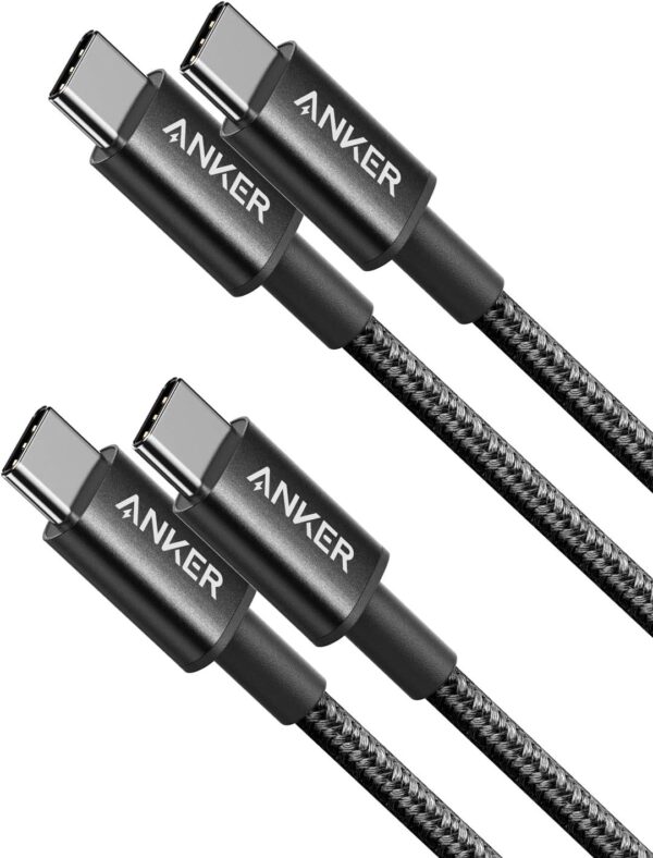 Anker USB C to USB C Cable, Type-C 60W Fast Charging Cable (3FT, 2Pack) - Image 4