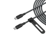 Anker USB-C to USB-C Cable (10ft/3m, 240W, Bio-Braided)  Black