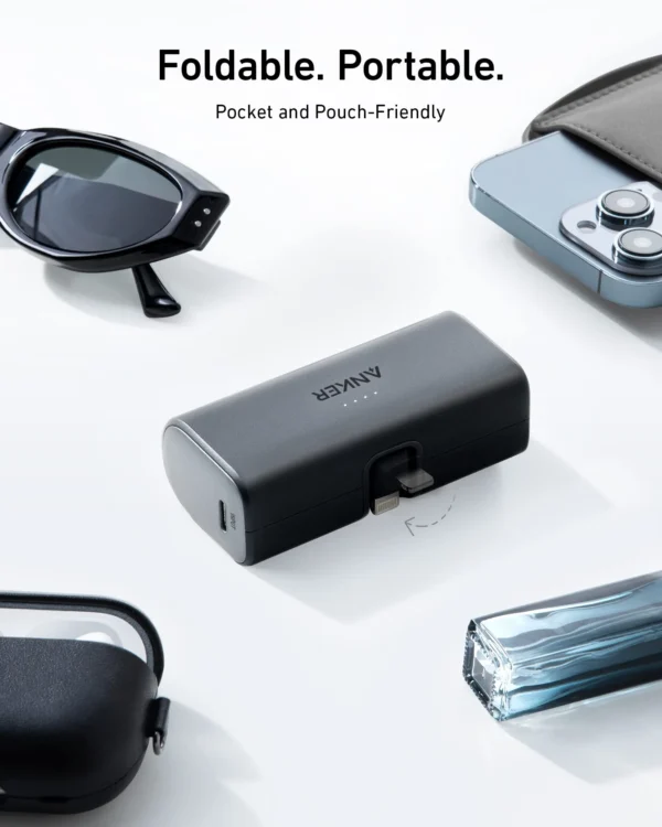 Anker Nano Power Bank (12W, Built-In Lightning Connector) - Image 4