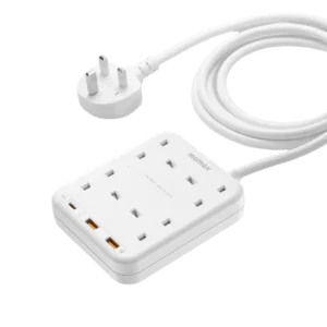 Momax ONEPLUG 4-Outlet Power Strip With USB | PD 20W 2A 1C US3UKW