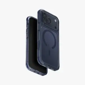 UNIQ Hybrid iPhone 17 Pro Max Case 2025 6.9-inch Magclick Charging Combat - Navy Blue (Navy Blue)