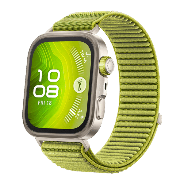 HUAWEI WATCH FIT 4 Pro Green Nylon Strap Green
